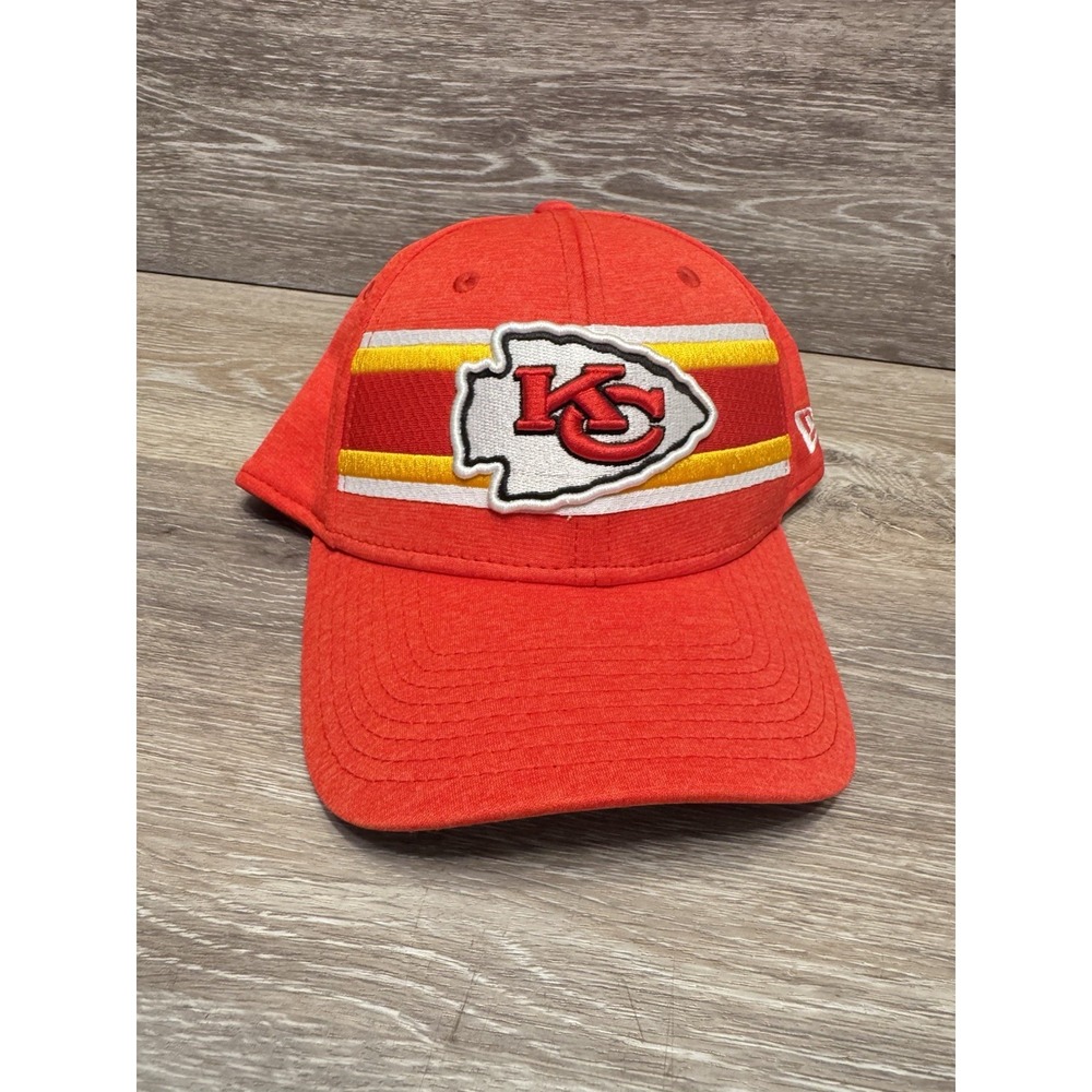 Kansas City Chiefs New Era 39thirty 39 Thirty Fitted Hat - Sz Medium Large